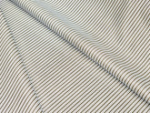 DARK HENNA GREEN THIN STRIP MIX PRIMIUM COTTON SHIRT FABRIC.